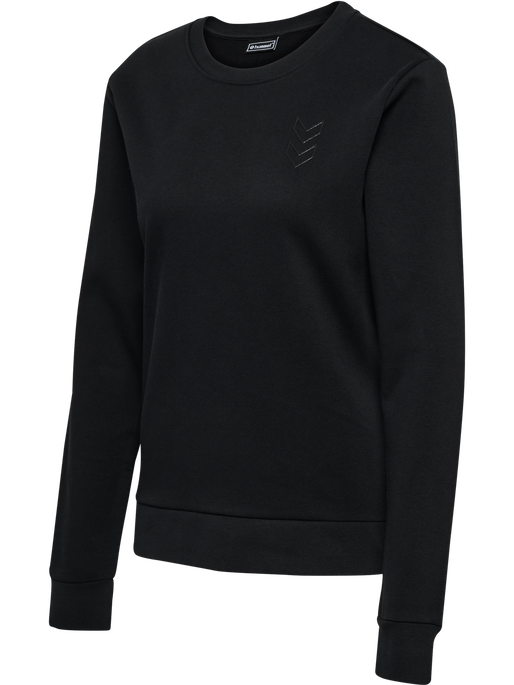 hmlACTIVE SWEATSHIRT WOMAN, BLACK, packshot