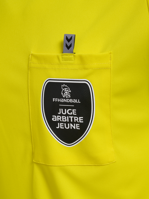 FFHB REFEREE YOUTH JERSEY S/S, BLAZING YELLOW W/O SPONSOR FFHB REFEREE YOUTH JERSEY S/S, BLAZING YELLOW W/O SPONSOR, packshot