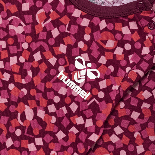 hmlCONFETTI BODY L/S, WINDSOR WINE, packshot