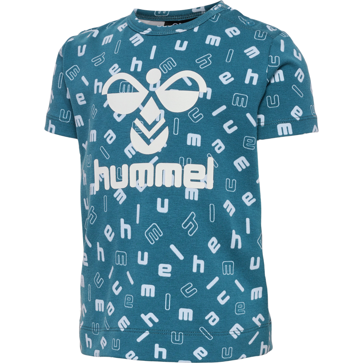 hmlDREAM AOP T-SHIRT S/S, BLUE CORAL, packshot