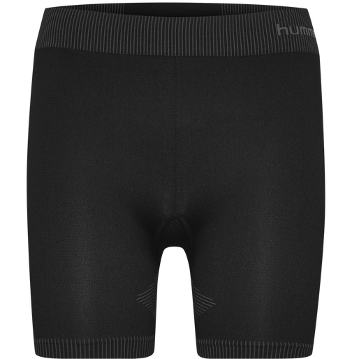HUMMEL FIRST SEAMLESS SHORTTIGHTS W, BLACK HUMMEL FIRST SEAMLESS SHORTTIGHTS W, BLACK, packshot