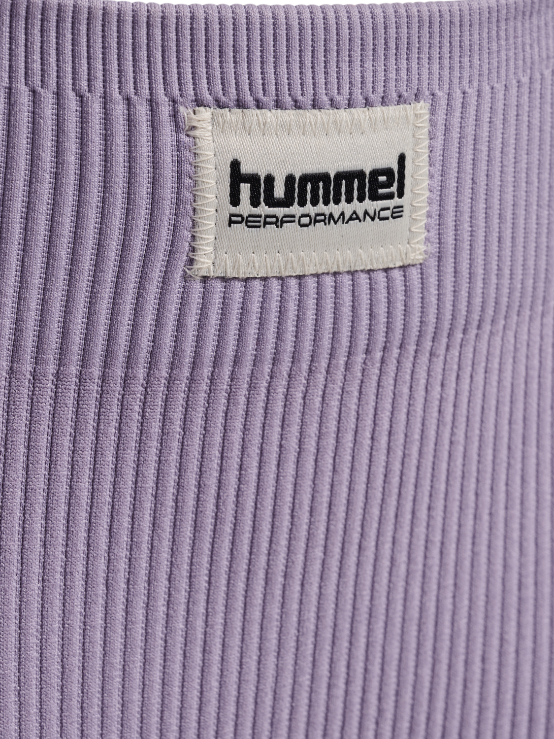 hmlJR SEAMLESS RIB MW  TIGHTS, LAVENDER GRAY, packshot