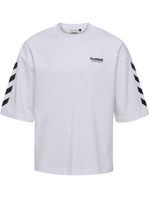 hmlOVERSIZED WILLY T-SHIRT SW, WHITE hmlOVERSIZED WILLY T-SHIRT SW, WHITE, packshot