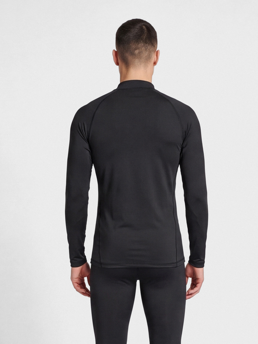 hmlBL WINTER PERFORMANCE TEE L/S, BLACK, model