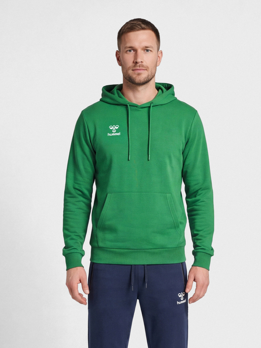 hmlGO 2.0 HOODIE, JELLY BEAN, model