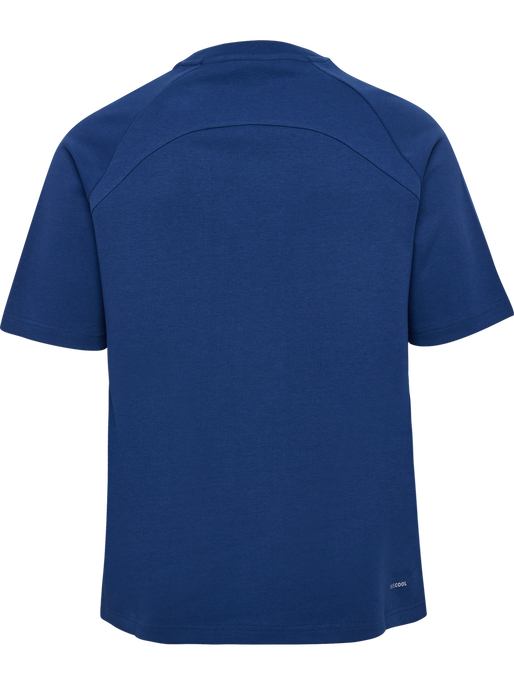 hmlTECH LOOSE T-SHIRT, ESTATE BLUE hmlTECH LOOSE T-SHIRT, ESTATE BLUE, packshot