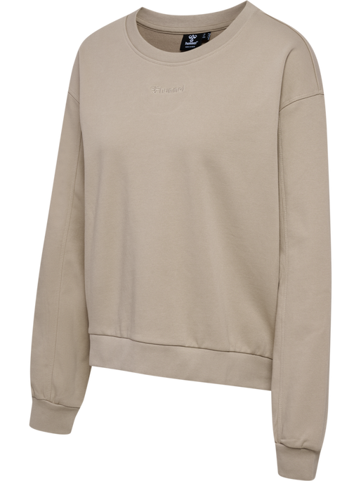 hmlMT DHYANI SWEATSHIRT, SIMPLY TAUPE hmlMT DHYANI SWEATSHIRT, SIMPLY TAUPE, packshot