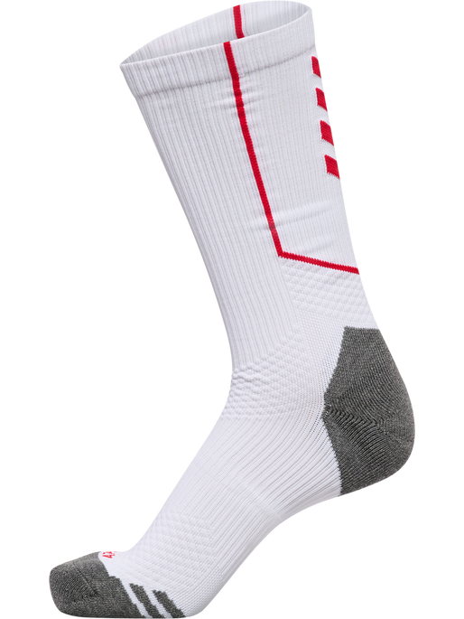 hmlPRO TRAINING SOCKS LOW, WHITE/TRUE RED hmlPRO TRAINING SOCKS LOW, WHITE/TRUE RED, packshot