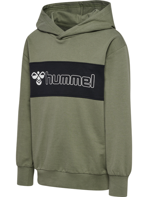 hmlATLAS HOODIE, DUSTY OLIVE hmlATLAS HOODIE, DUSTY OLIVE, packshot