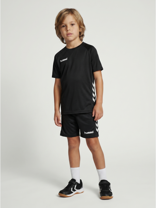 hmlPROMO KIDS SET, BLACK, model