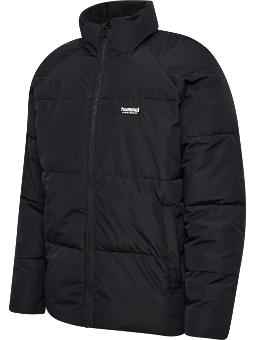 hmlPUFF JACKET SHORT SPORTSWEAR, BLACK, packshot