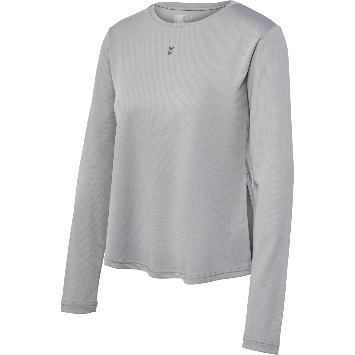 hmlMT FRI MESH T-SHIRT L/S, SHARKSKIN, packshot