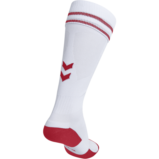 ELEMENT FOOTBALL SOCK , WHITE/TRUE RED, packshot