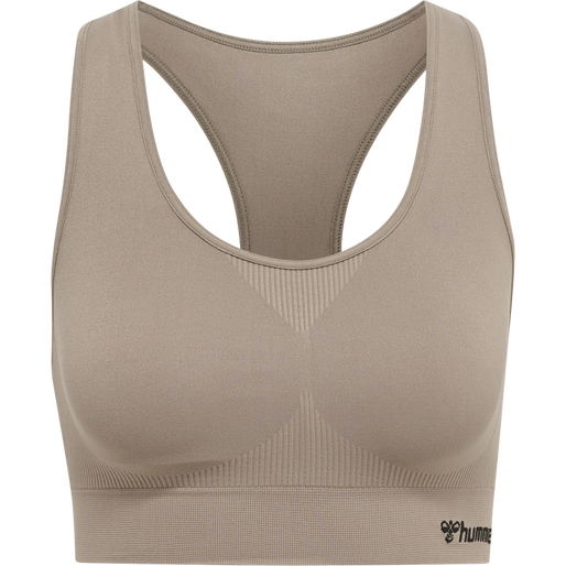 hmlTIF SEAMLESS SPORTS TOP, DRIFTWOOD, packshot