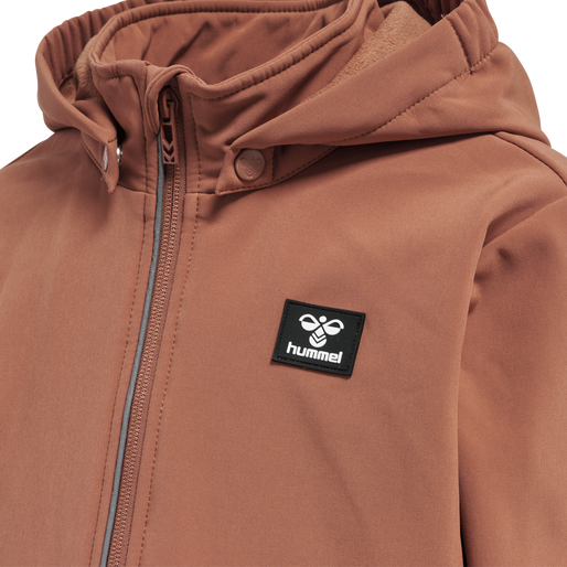 hmlMARS SOFTSHELL JACKET, COPPER BROWN hmlMARS SOFTSHELL JACKET, COPPER BROWN, packshot