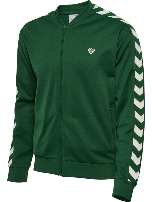 hmlARCHIVE REGULAR POLY ZIP JACKET, EDEN, packshot