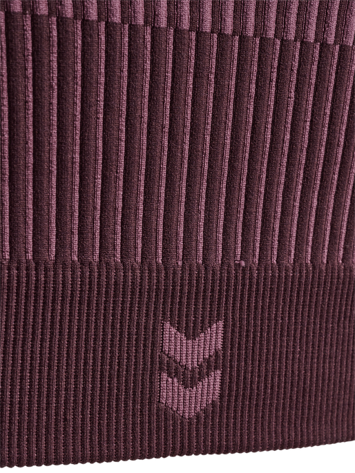 hmlYOGA SEAMLESS LOW SUPPORT BRA, FUDGE, packshot