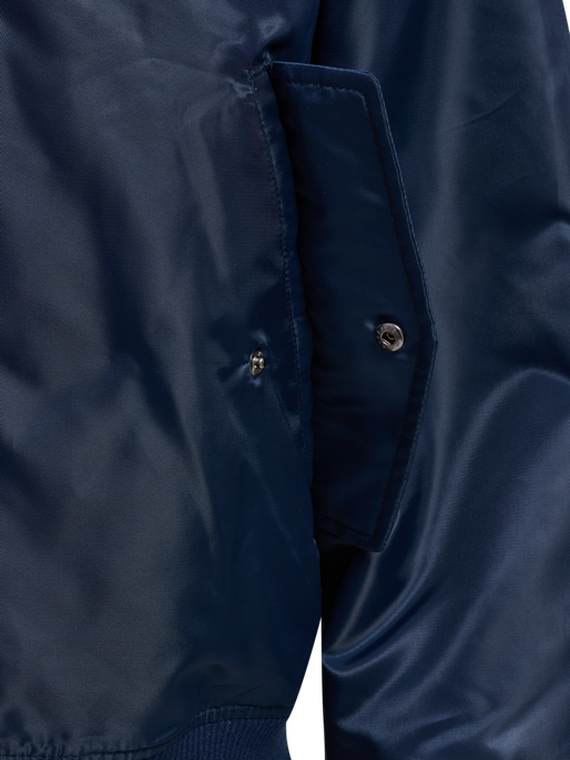 hmlBASEBALL JACKET BEE, DRESS BLUES, packshot