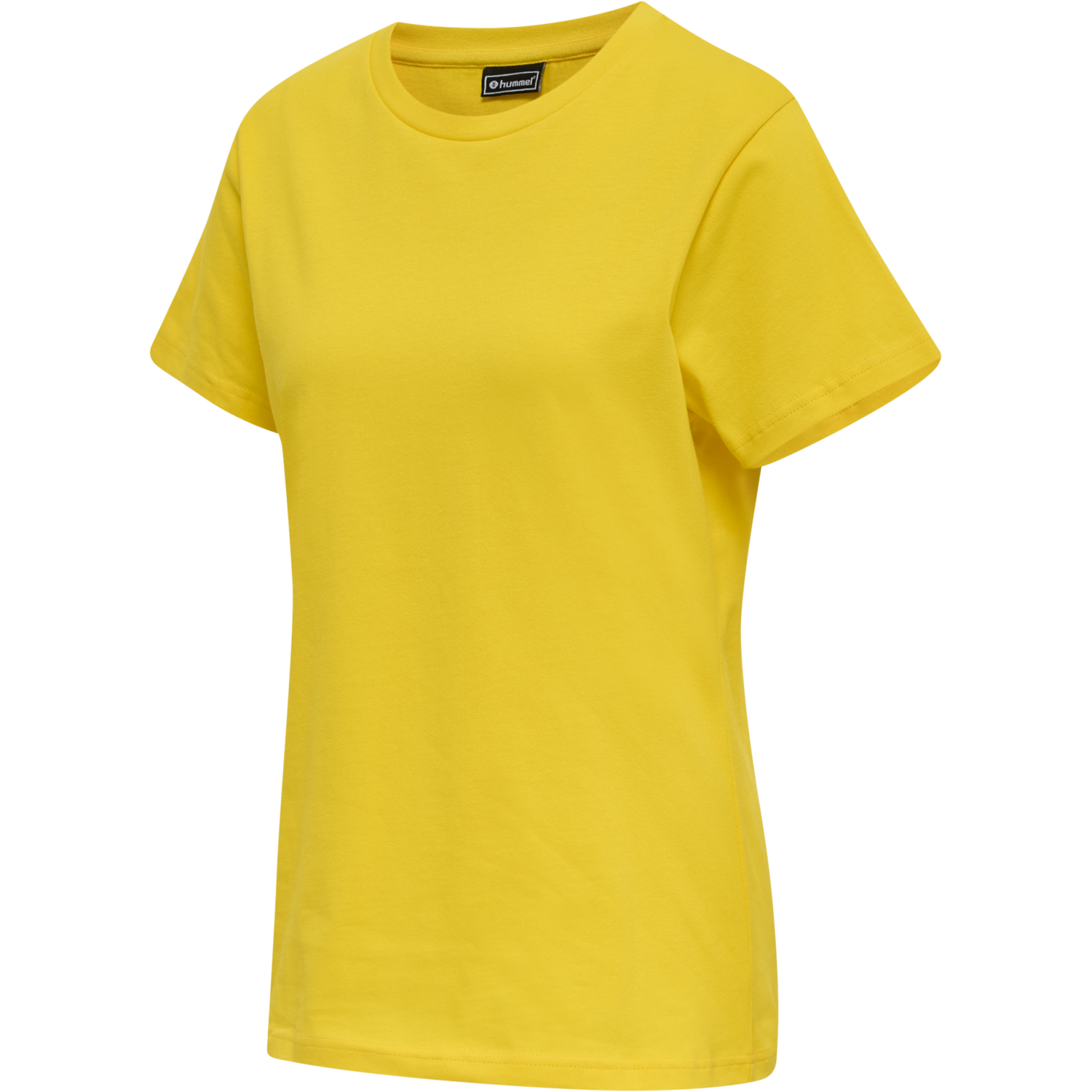 hmlRED HEAVY T-SHIRT S/S WOMAN, EMPIRE YELLOW, packshot