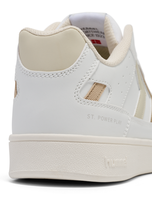 ST. POWER PLAY WMNS LZD, BRIGHT WHITE/BONE WHITE, packshot