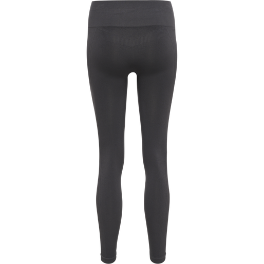 hmlTIF SEAMLESS HIGH WAIST TIGHTS, ASPHALT, packshot