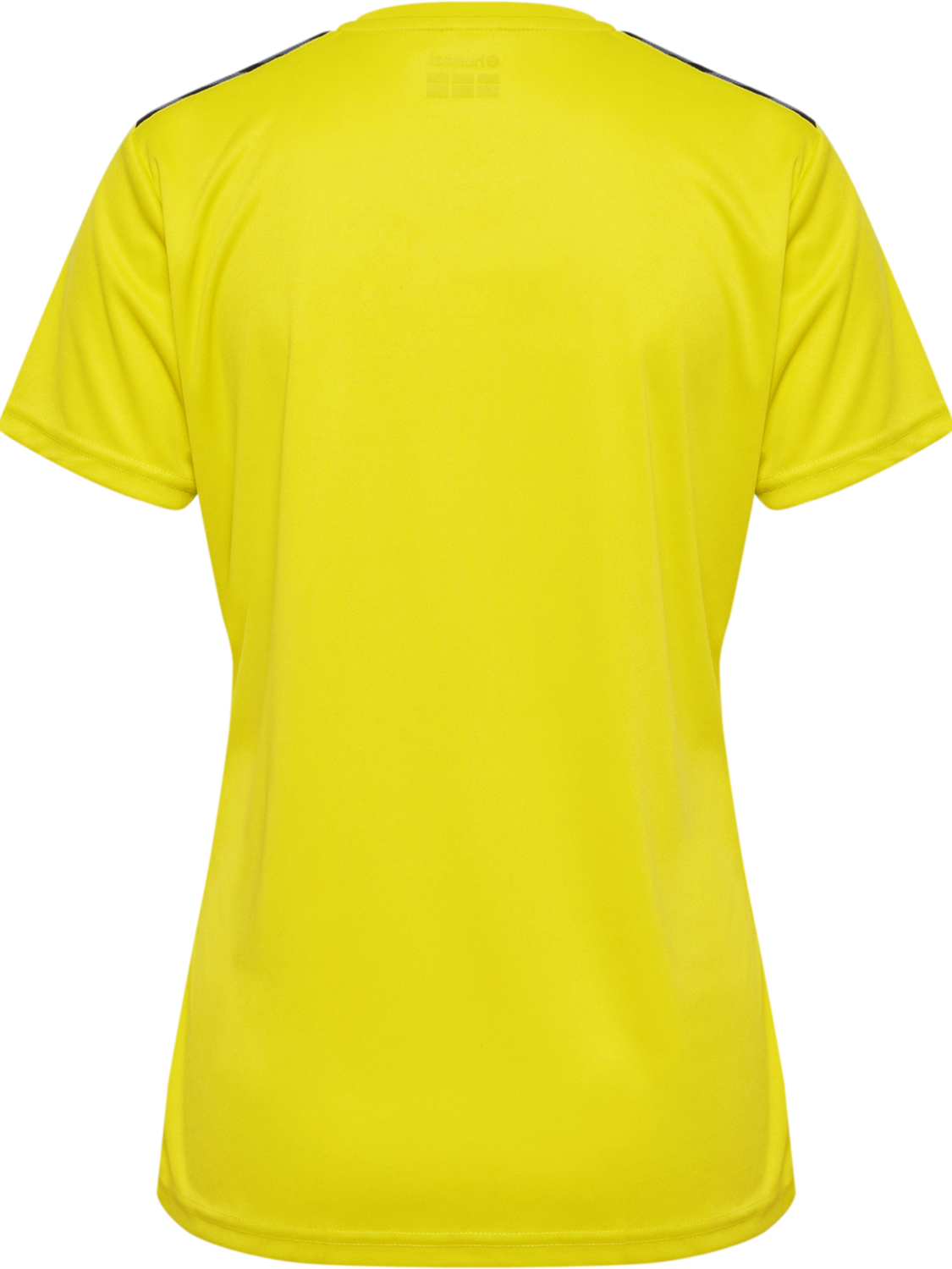 hmlAUTHENTIC PL JERSEY S/S WOMAN, SULPHUR SPRING/BLUE CORAL, packshot