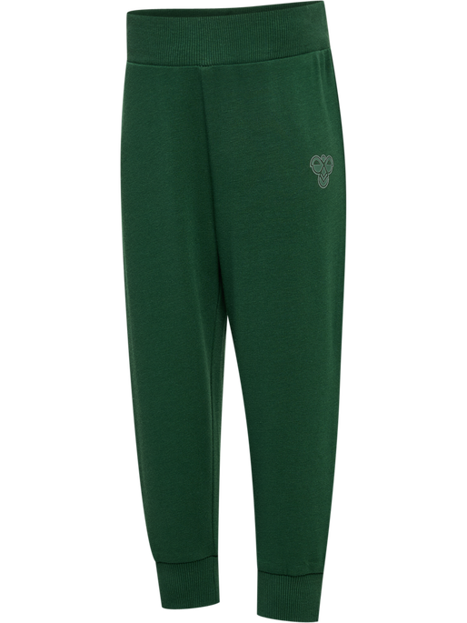 hmlMINI JERSEY CREWSUIT BEE, DARK GREEN, packshot
