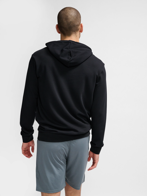 hmlACTIVE CO HOODIE, BLACK, model