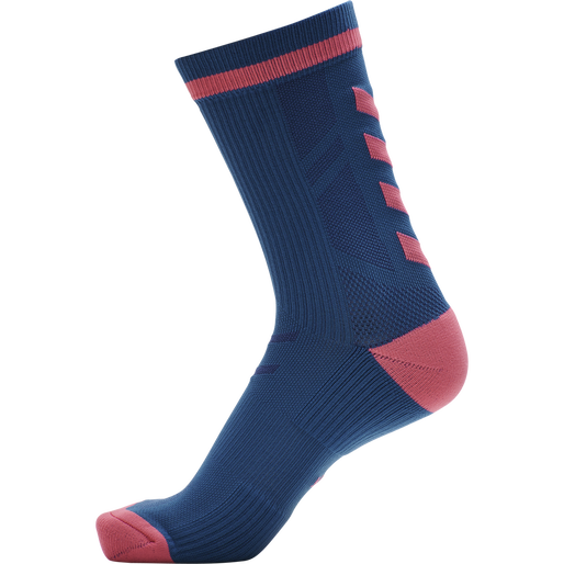 ELITE INDOOR SOCK LOW PA, BLUE CORAL, packshot