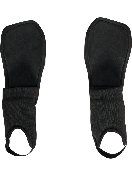 hmlSHIN GUARDS HARD SHELL, POMPEIAN RED, packshot