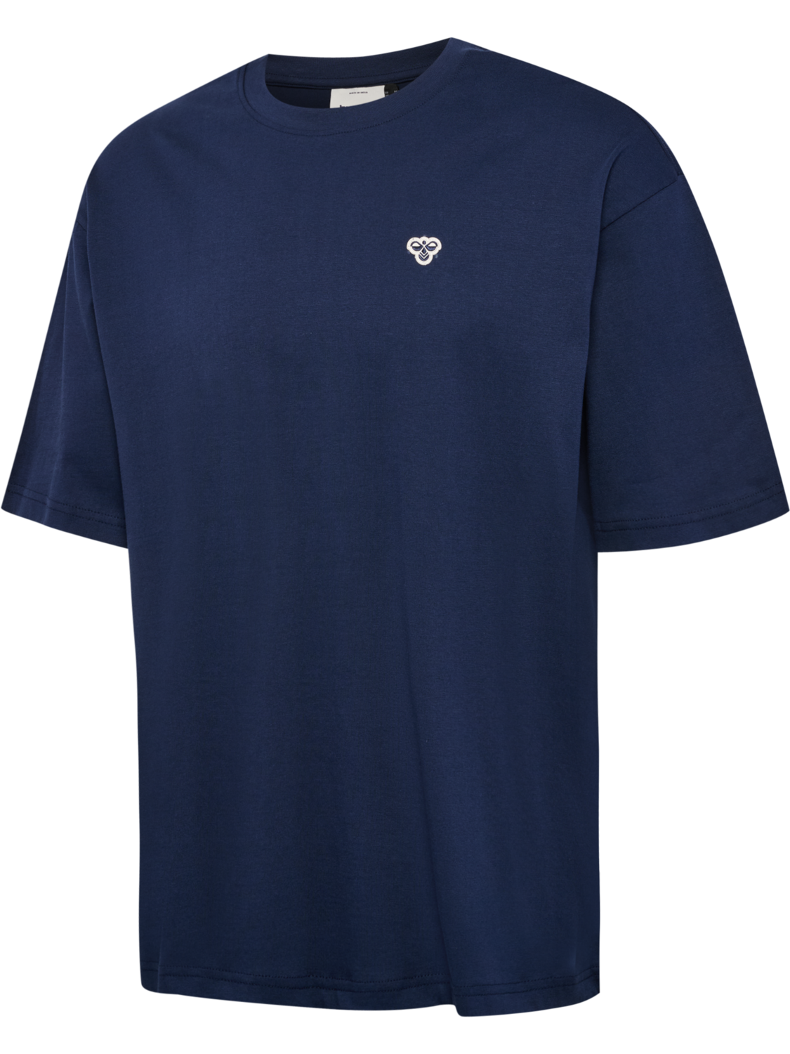 hmlLOOSE T-SHIRT BEE S/S, DRESS BLUES, packshot