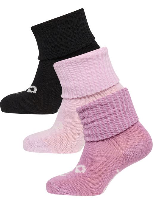 SORA 3-PACK SOCK, WINSOME ORCHID, packshot