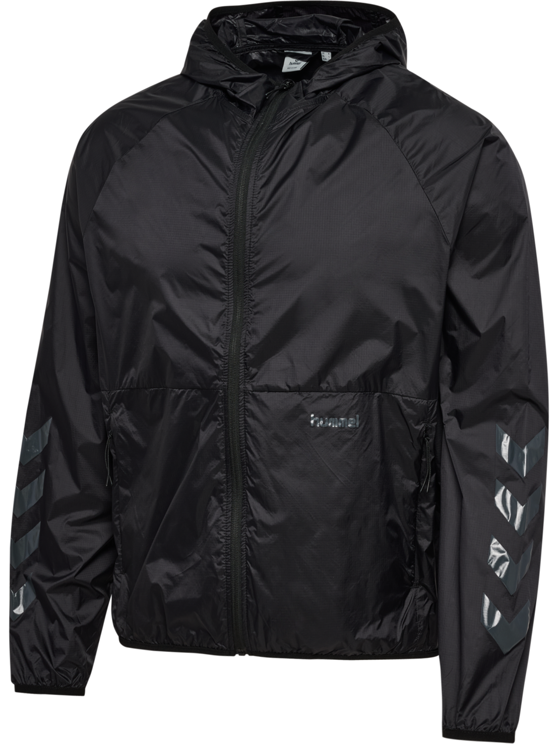 hmlACTIVE WINDBREAKER, BLACK, packshot