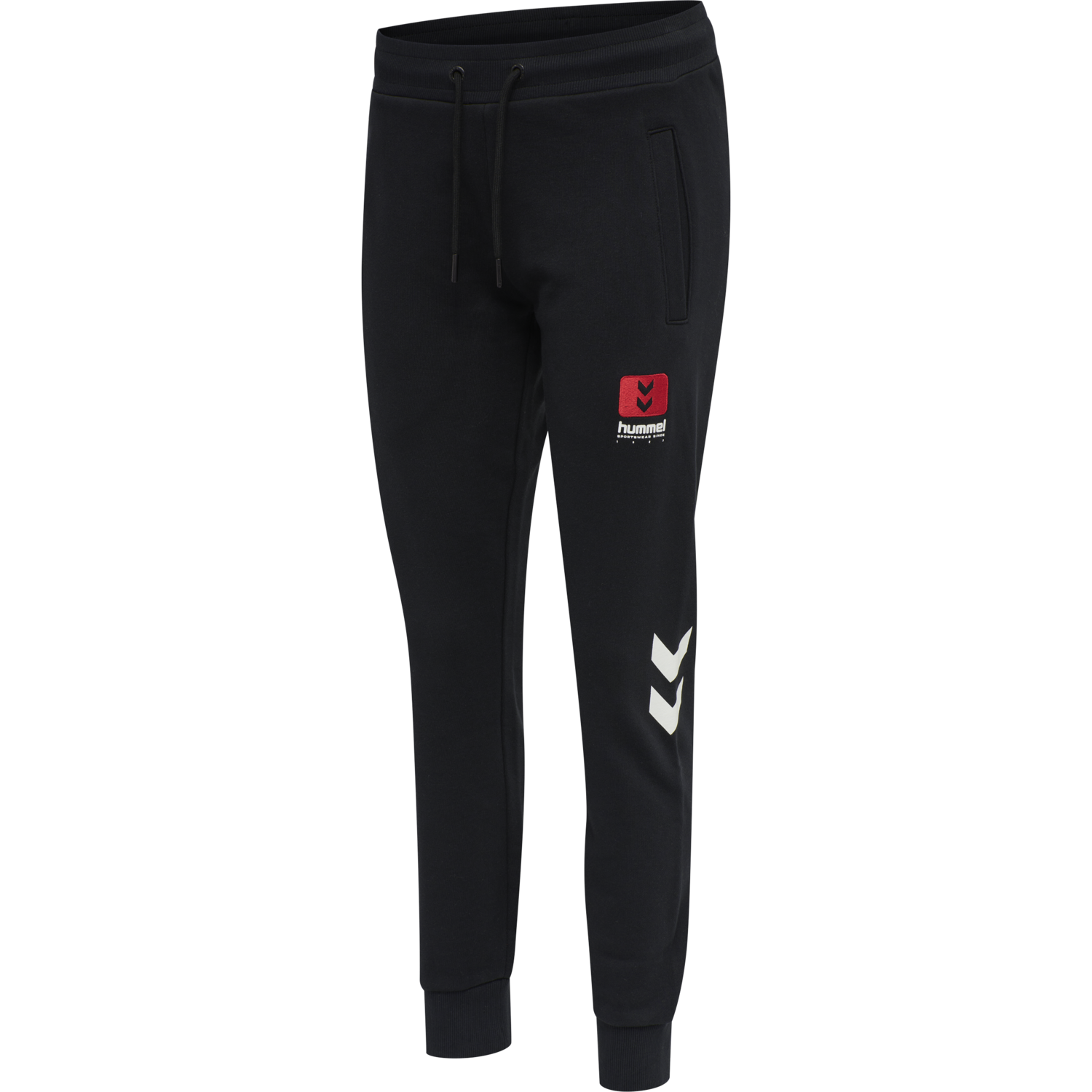 hmlLGC ALULA REGULAR PANTS, BLACK, packshot