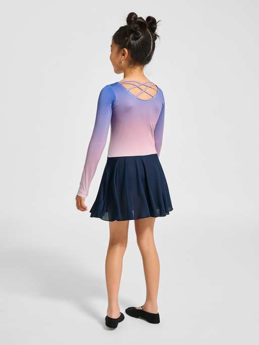 hmlJR GYM DRESS, LAVENDER MIST, model