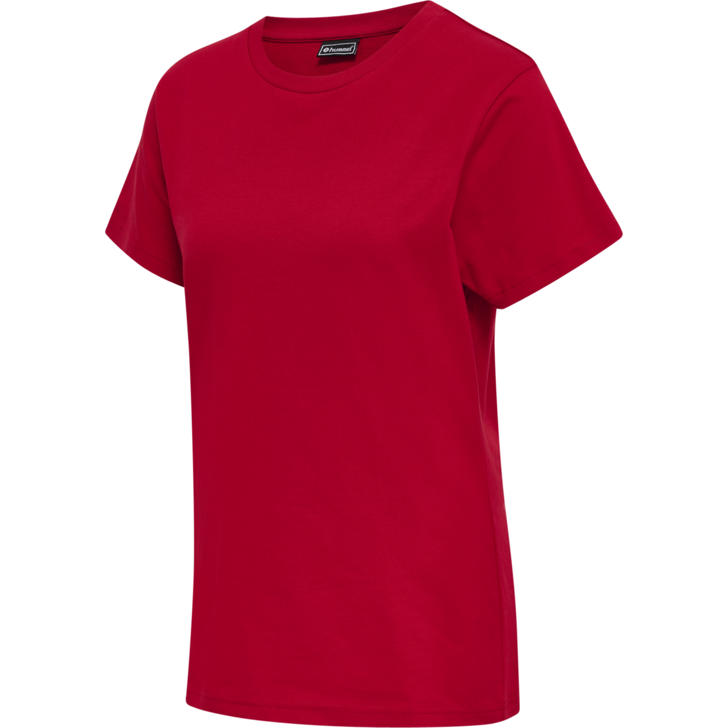 hmlRED BASIC T-SHIRT S/S WOMAN, TANGO RED, packshot