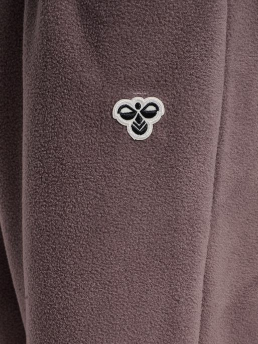hmlJR FLEECE PANTS BEE, PEPPERCORN, packshot