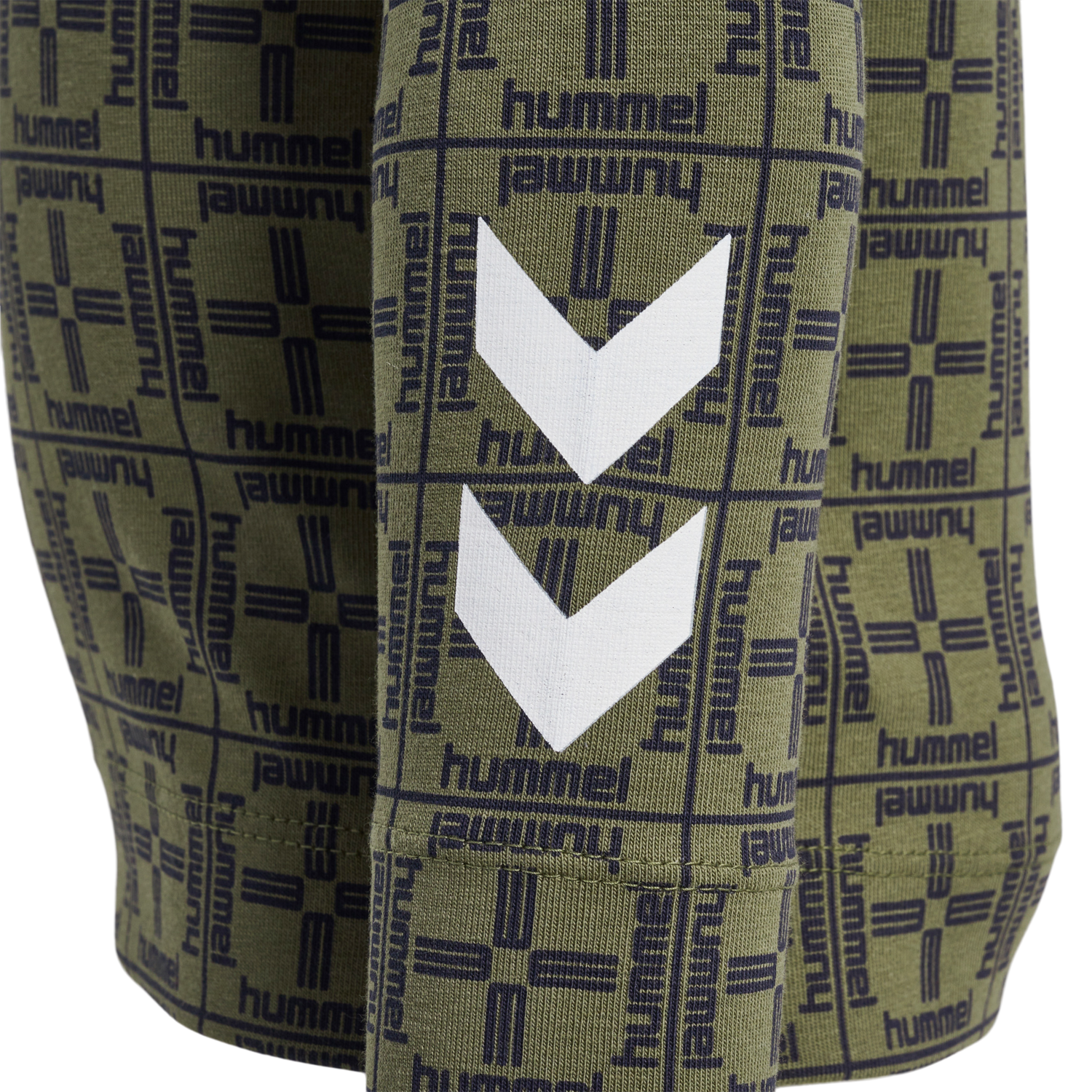 hmlCHECK T-SHIRT L/S, !KALAMATA, packshot