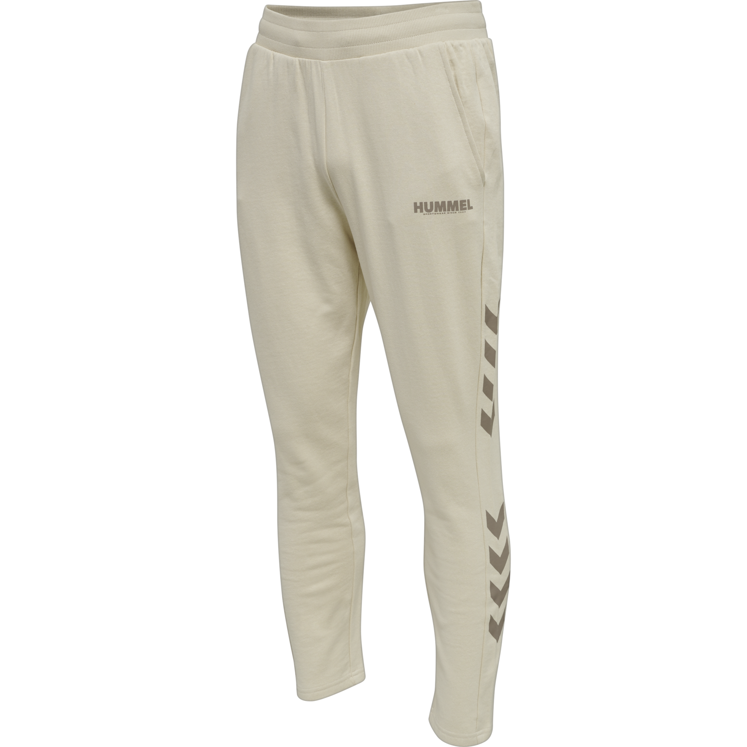 hmlLEGACY TAPERED PANTS, PUMICE STONE, packshot