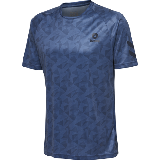 hmlACTIVE KIDS POLY JERSEY SS, ENSIGN BLUE hmlACTIVE KIDS POLY JERSEY SS, ENSIGN BLUE, packshot