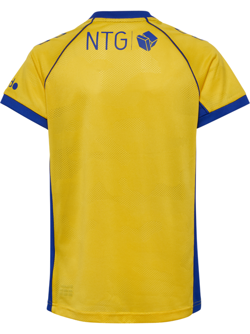 BIF 25/26 HOME JERSEY S/S KIDS, LEMON, packshot