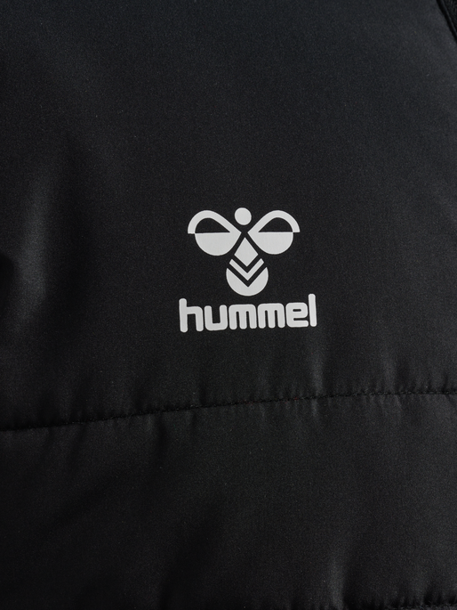 hmlESSENTIAL SHORT BENCH JKT, BLACK, packshot