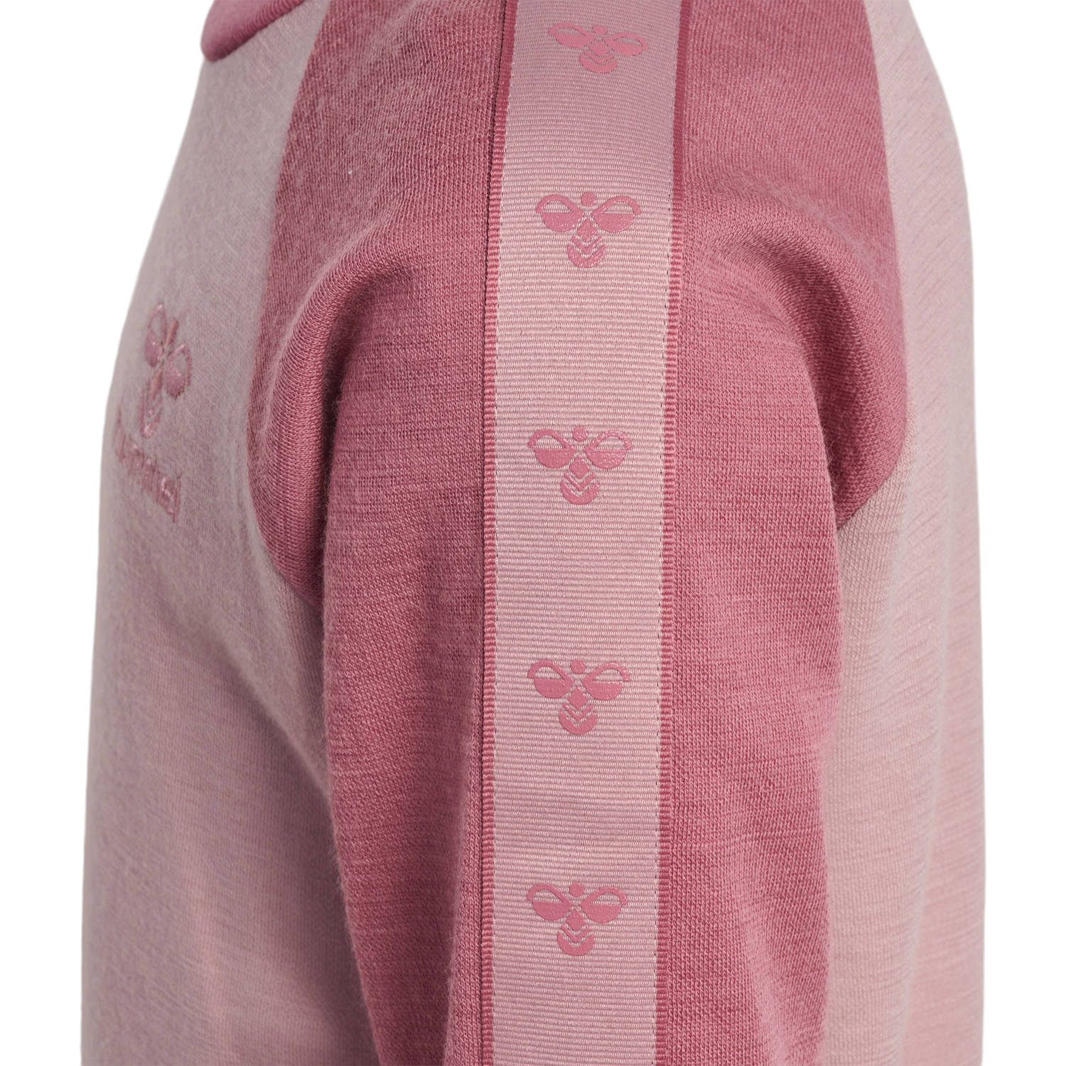 hmlWULBATO SWEATSHIRT, WOODROSE, packshot