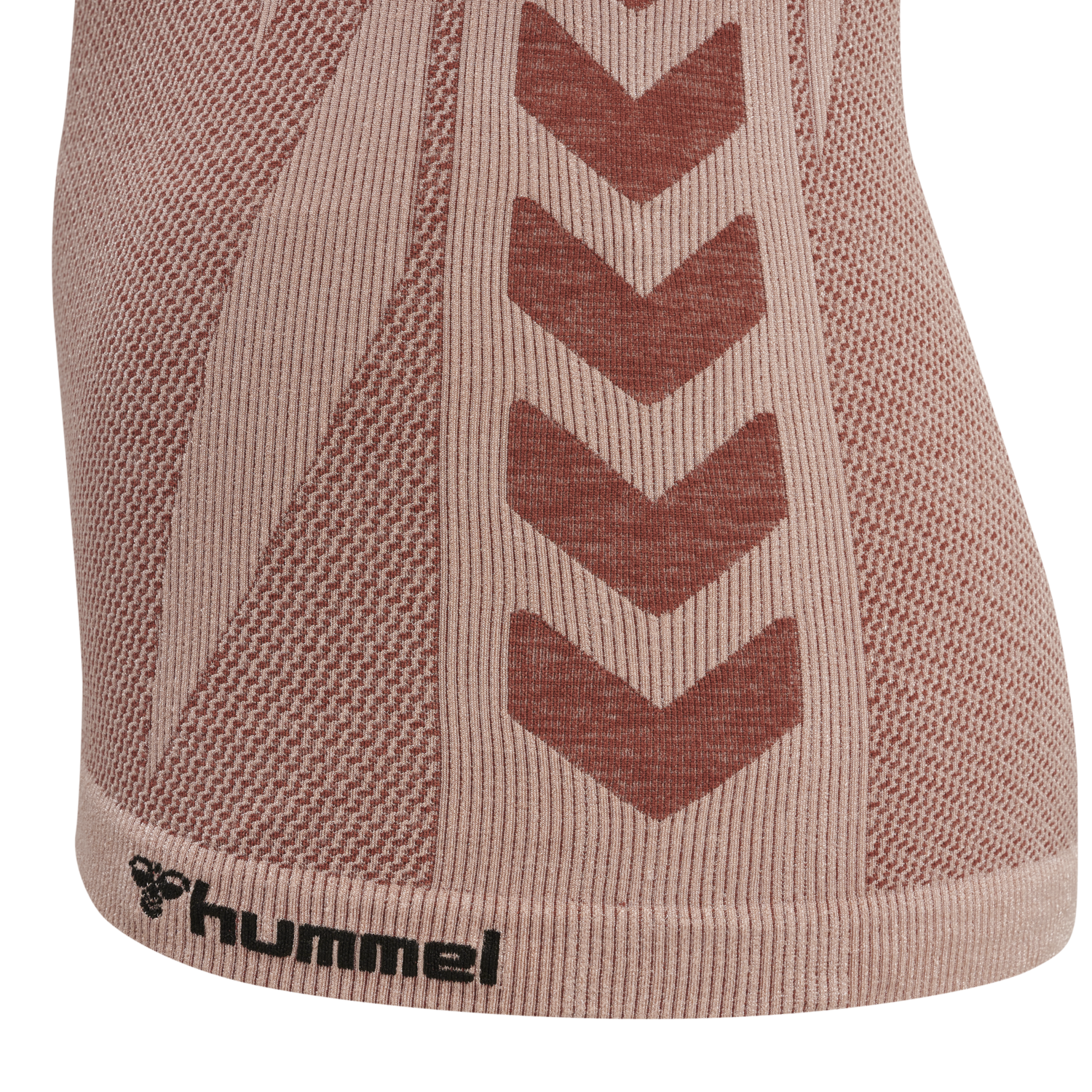 hmlCLEA SEAMLESS TOP, WITHERED ROSE/ROSE TAN MELANGE, packshot