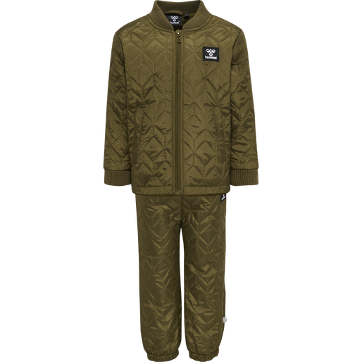 hmlNULE MINI THERMO SET, DARK OLIVE, packshot