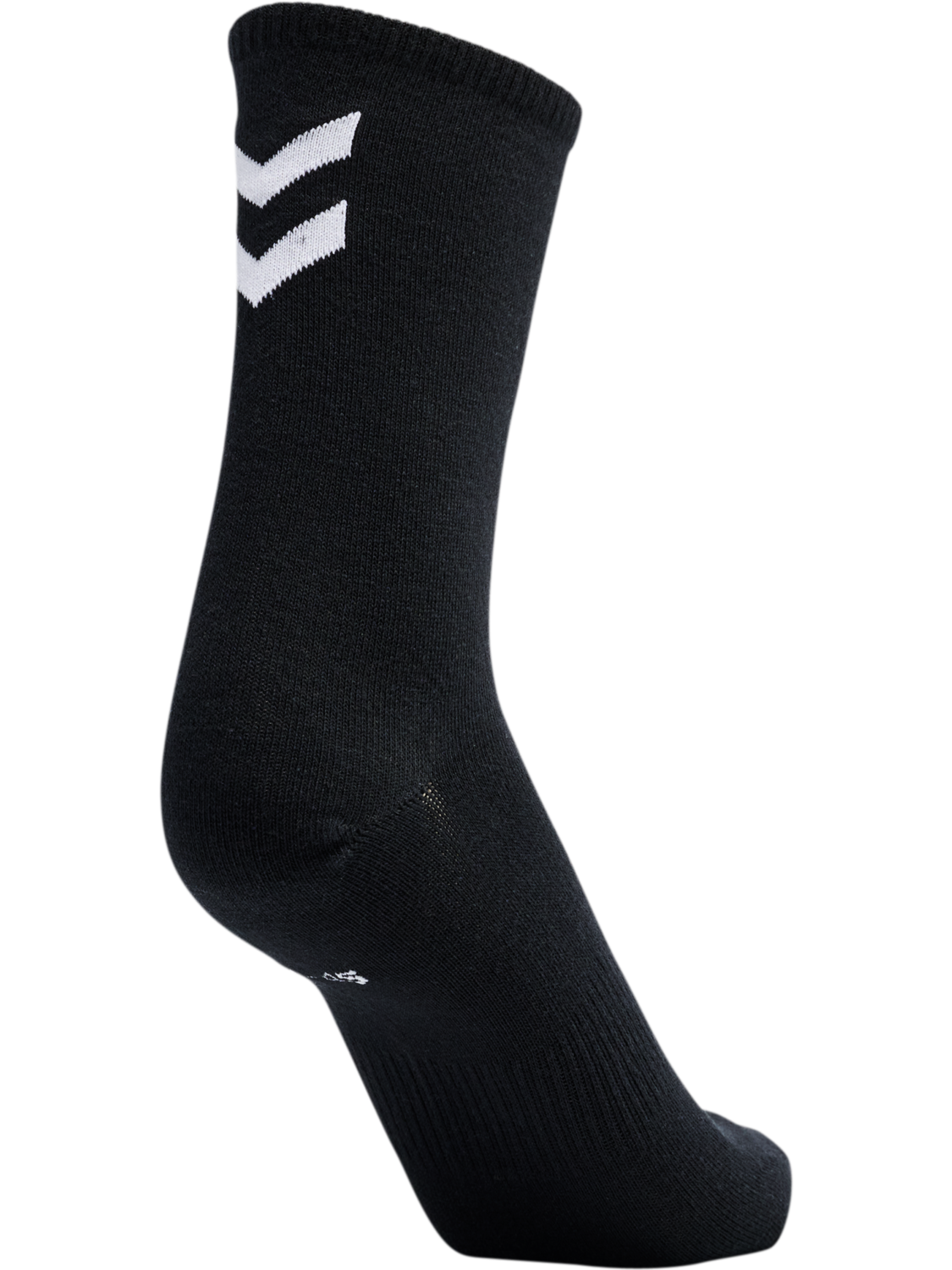 hmlCHEVRON 3-PACK SOCKS, BLACK, packshot