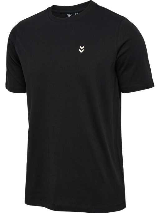 hmlPULSE T-SHIRT, BLACK hmlPULSE T-SHIRT, BLACK, packshot