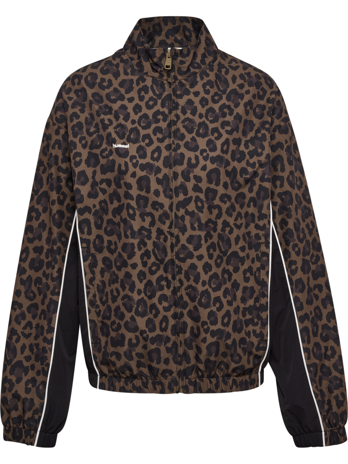 hmlI-D RIPSTOP TRACK JACKET, LEOPARD, packshot