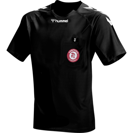 FFHB REFEREE YOUTH JERSEY S/S, BLACK FFHB REFEREE YOUTH JERSEY S/S, BLACK, packshot