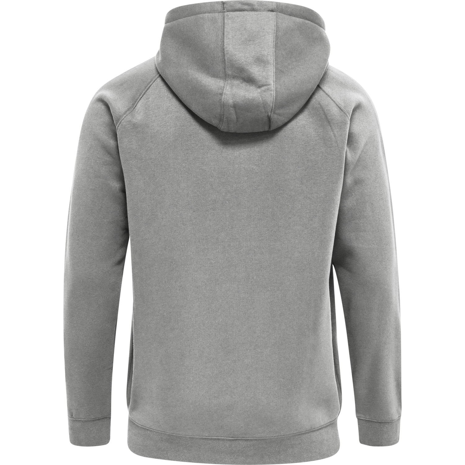 hmlRED CLASSIC ZIP HOODIE, GREY MELANGE, packshot